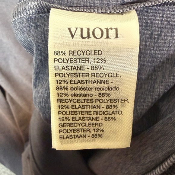 Vuori Sunday Hoodie 2.0 Mens Large Azure Heather Sweatshirt Large V2019 NEW - Picture 8 of 13